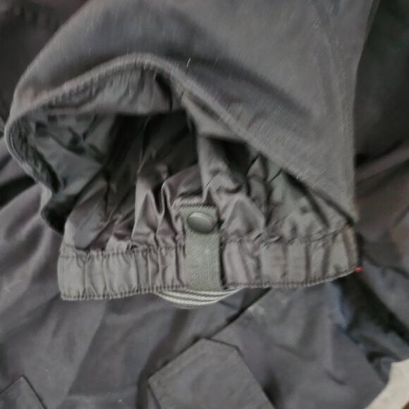 Fera Men's Black Fully Lined Zip Pockets Belted Snow Pants Size 32 - Picture 9 of 10